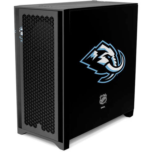 NHL Utah Mammoth Alternate Black Corsair 4000D Tempered Glass Mid-Tower ATX Case Skin